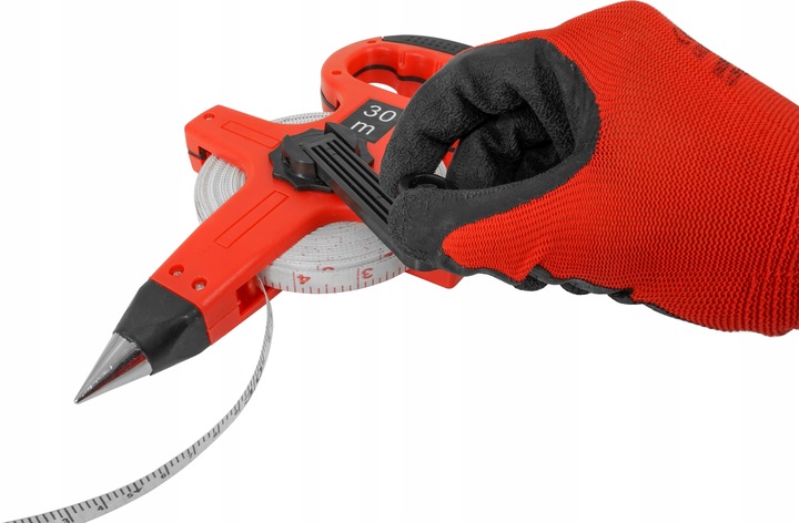 MIARA TAŚMA MIERNICZA METRÓWKA TAŚMOWA ZWIJANA MIARKA Z UCHWYTEM