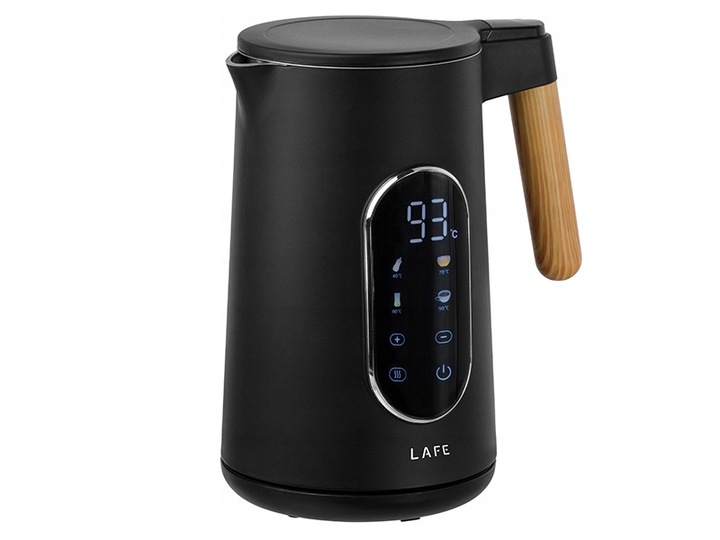 Czajnik elektryczny z regulacją temperatury LAFE Kettlex Pro Czarny