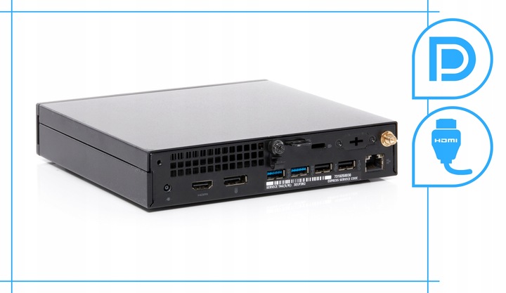 Komputer Dell Optiplex 3050 Micro i5 6GEN 8GB 256GB SSD Win10 Pro Mały Mini