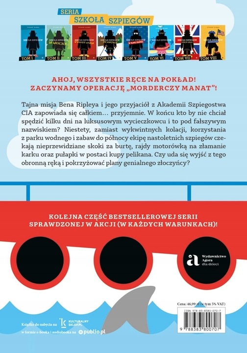 POLECAMY. Szkoła szpiegów na fali - Stuart Gibbs