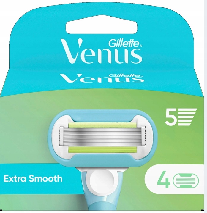 Gillette Venus Extra Smooth Wkłady do maszynek 4 szt.