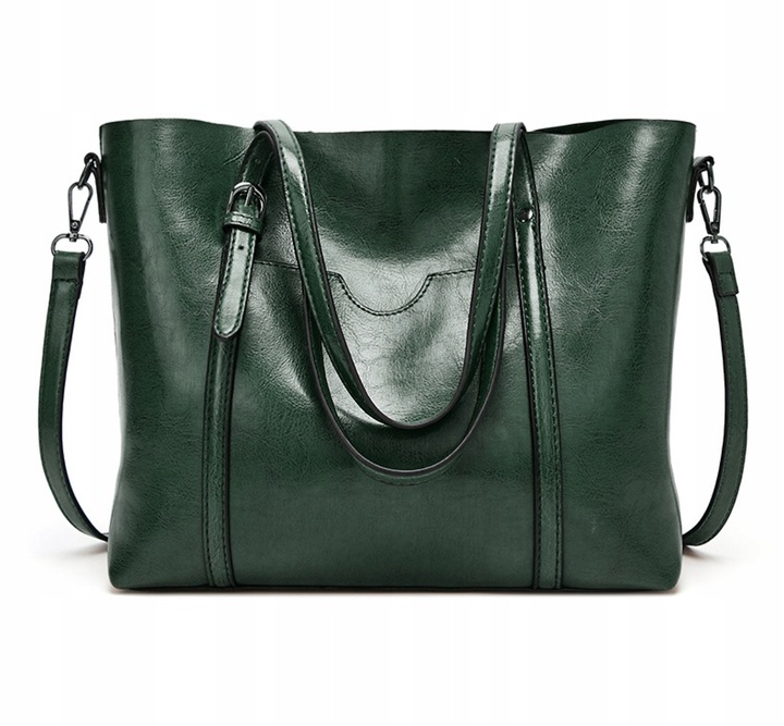 POJEMNA SKÓRZANA TORBA DAMSKA MIEJSKA TOREBKA Koanni