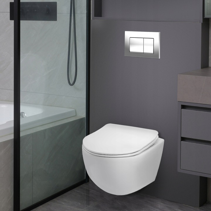 AQUAUNO PRZYCISK SPŁUKUJĄCY DO WC GEBERIT SIGMA CHROM