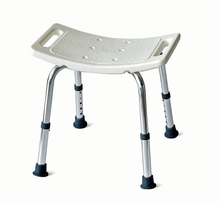 TABORET POD PRYSZNIC KRZESŁO PRYSZNICOWE STOŁEK ALUMNIOWY DO 136 KG