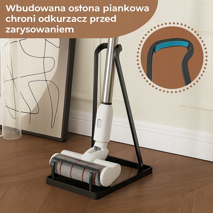STOJAK WIESZAK UCHWYT STELAŻ NA ODKURZACZ PIONOWY BEZPRZEWODOWY DYSON