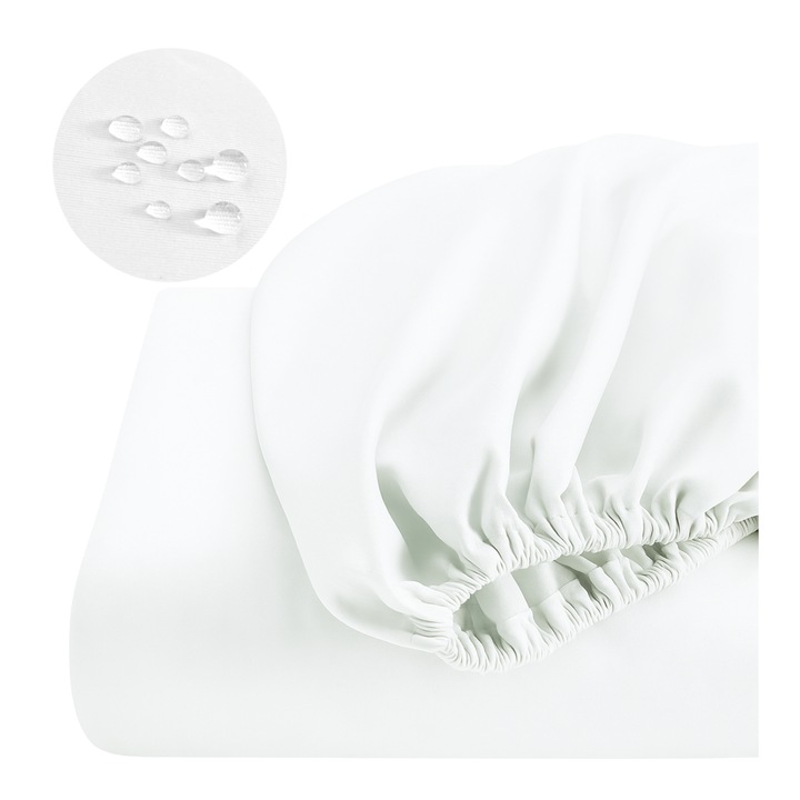 Prześcieradło Nieprzemakalne z Gumką 90x200 Wodoodporne Wodoszczelne