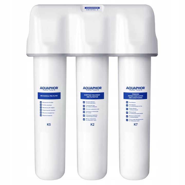 Filtr pod zlew Aquaphor Kryształ A z nową wylewką + wskaźnik gratis