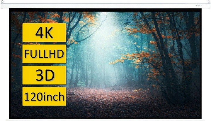 Ekran projekcyjny OVERMAX Automatic Screen 120