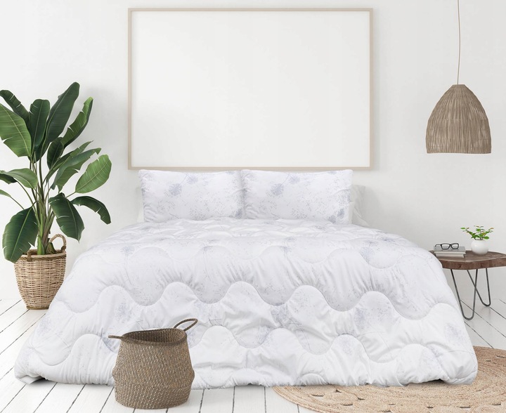 Kołdra CAŁOROCZNA 160x200 + 2xPoduszki 70x80 Ciepła Antyalergiczna z