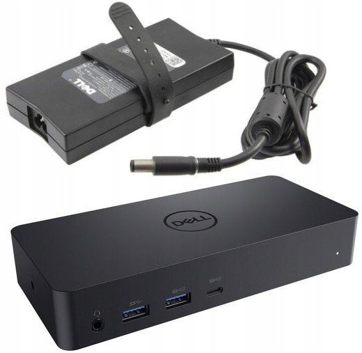 Nowa STACJA DOKUJĄCA DELL D6000 2 monitory 4K + zasilacz 130w
