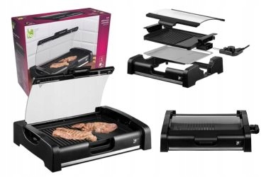 Grill elektryczny z pokrywą LAFE GRL003 1650 W Stołowy Na balkon