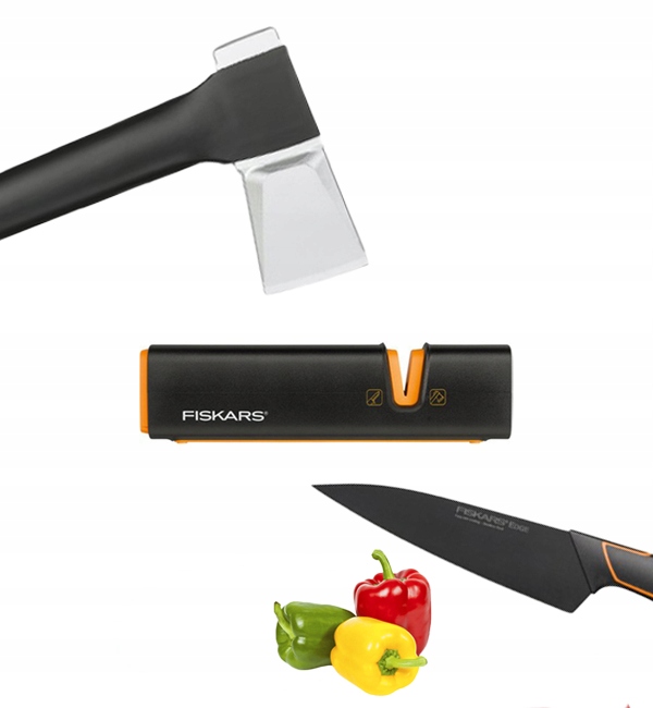 FISKARS EDGE OSTRZAŁKA DO NOŻY KUCHENNYCH I SIEKIER UNIWERSALNA 1003098