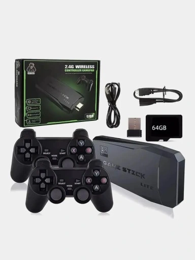 KONSOLA RETRO TV GRA TELEWIZYJNA EMULATOR BEZPRZEWODOWE PADY