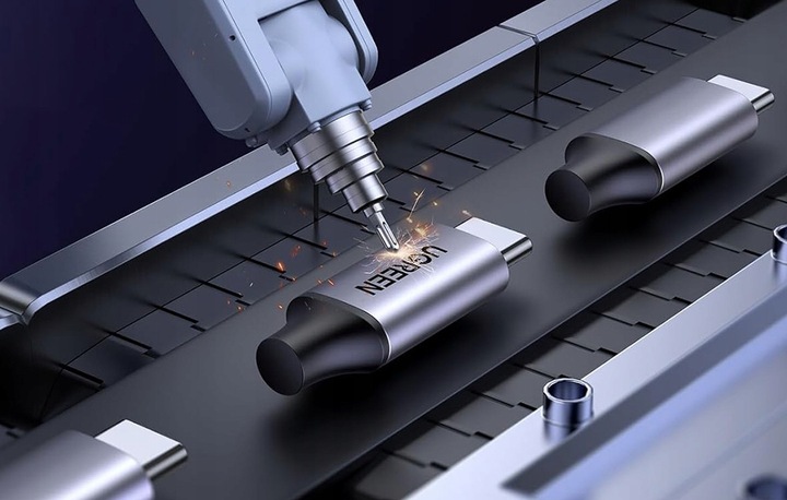 KABEL USB-C DISPLAYPORT UGREEN 8K 60Hz HDR HDCP2.3 eARC MOCNY PRZEWÓD 1M