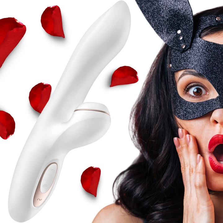 Wibrator damski dla par króliczek bezdotykowy masażer łechtaczki G-SPOT