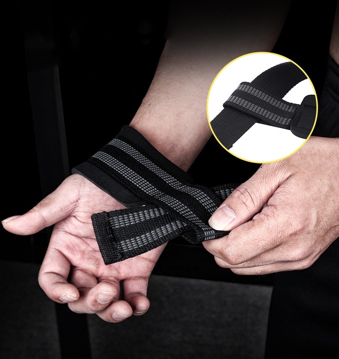 PASY DO PODNOSZENIA CIĘŻARÓW Paski do Martwego Ciągu TAŚMY DO ĆWICZEŃ MOCNE