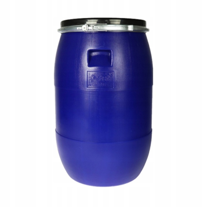 BECZKA PLASTIKOWA 85 L DO KISZENIA KAPUSTY NA WODĘ DESZCZÓWKĘ Z OBEJMĄ NOWA