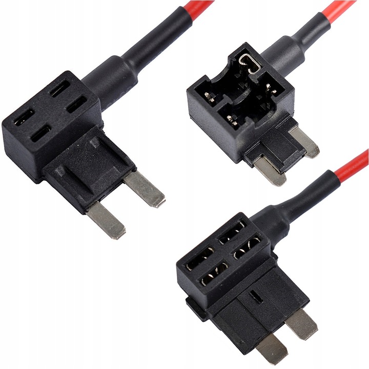 3x Przejściówka do bezpieczników adapter bypass + 3x bezpiecznik