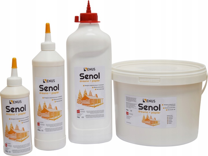 Klej introligatorski do papieru tektury Senus Senol 1kg