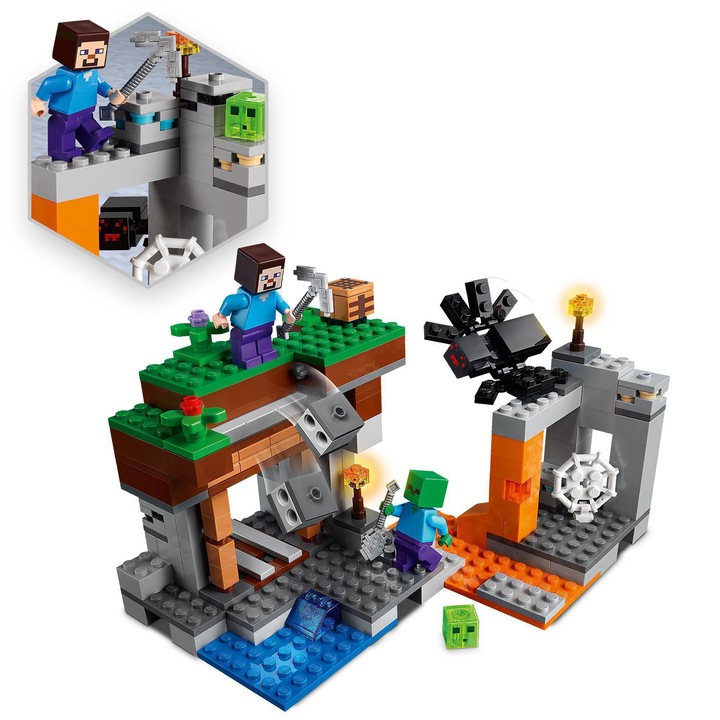 LEGO Minecraft 21166 Opuszczona kopalnia