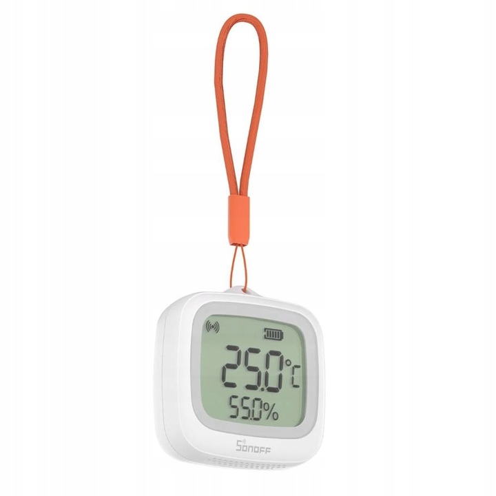 Sonoff SNZB-02WD Zewnętrzny Czujnik Temperatury Wilgotności Zigbee LCD