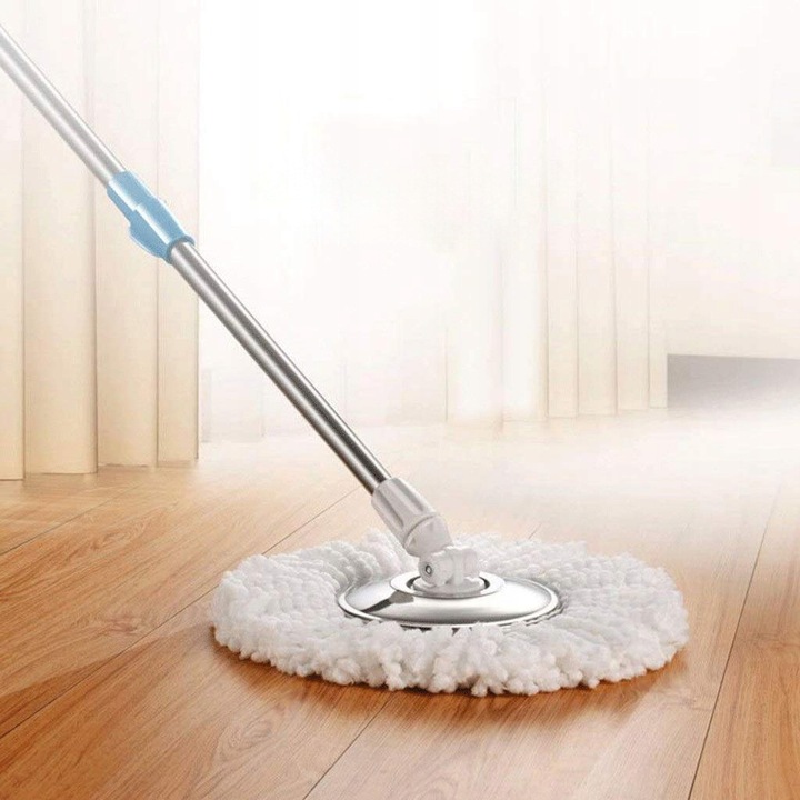 10x WKŁAD DO MOPA OBROTOWEGO CHŁONNA MIKROFIBRA OKRĄGŁY ZAPAS KOŃCÓWKA