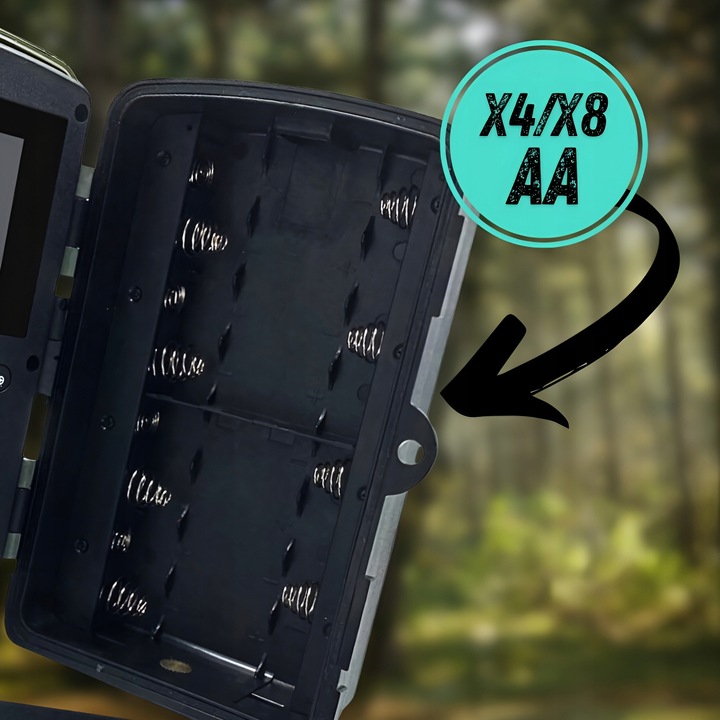 FOTOPUŁAPKA KAMERA MYŚLIWSKA LEŚNA IR 940nm PL MENU KARTA 32GB +