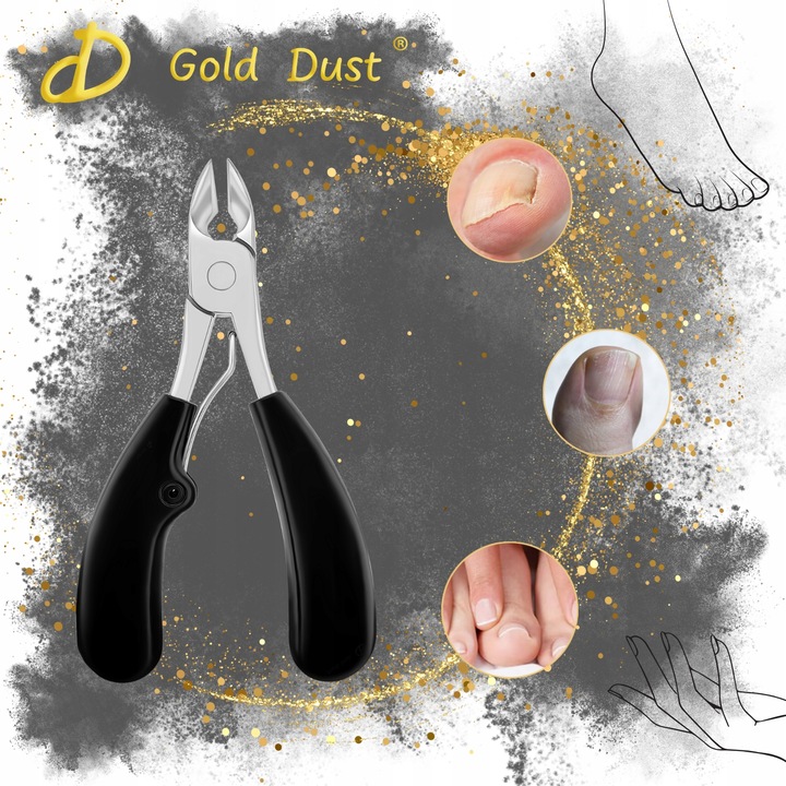 CĘGI CĄŻKI DO WRASTAJĄCYCH GRUBYCH TWARDYCH PAZNOKCI OBCINACZKI