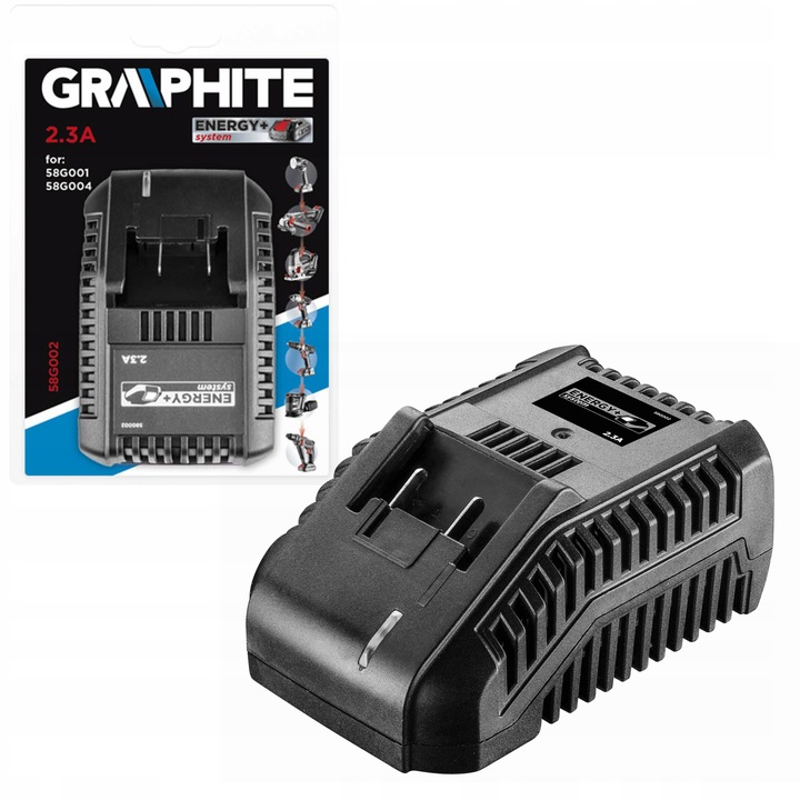 GRAPHITE ENERGY+ ŁADOWARKA DO AKUMULATORÓW BATERII Z SERII ENERGY+