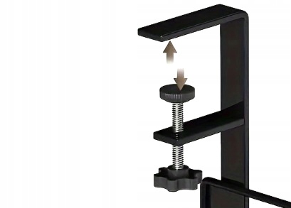 DUŻA PÓŁKA ORGANIZER WIESZAK NA PRZEWODY KABLE ROUTER BIURKO