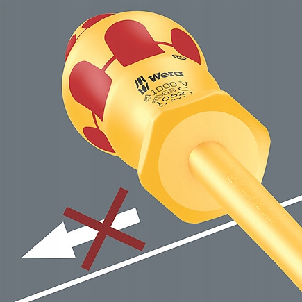 WERA ZESTAW WKRĘTAKÓW KRAFTFORM VDE 6 CZ.