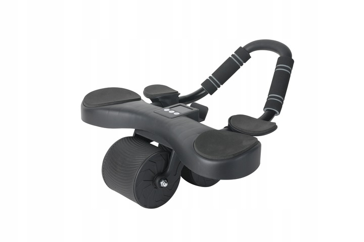 ROLLER DO TRENINGU MIĘŚNI BRZUCHA FIT PRO MAX LCD + uchwyt na smartphone