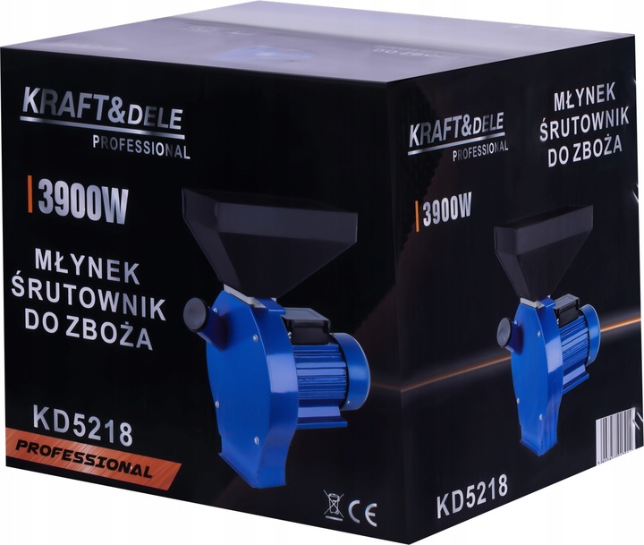 MŁYNEK/ŚRUTOWNIK DO ZBOŻA PASZ 3900W SITA ROZDRABNIACZ SOLIDNA