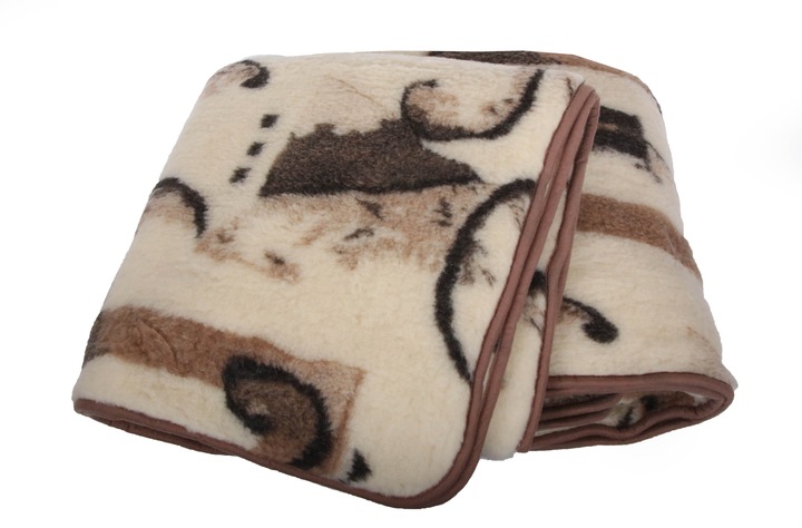 KOC WEŁNIANY 100% MERYNOS AUSTRALIJSKI 160x200