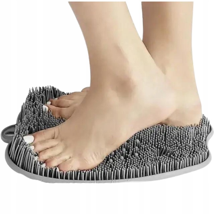 MYJKA MASAŻER DO MYCIA CIAŁA STÓP PLECÓW Z SILIKONOWĄ SZCZOTKĄ
