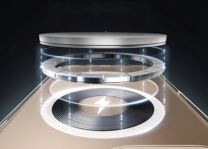 Etui do iPHONE 16 PRO MAX WZMACNIANE 360° SHOCK CLEAR CASE do MagSafe+SZKŁO