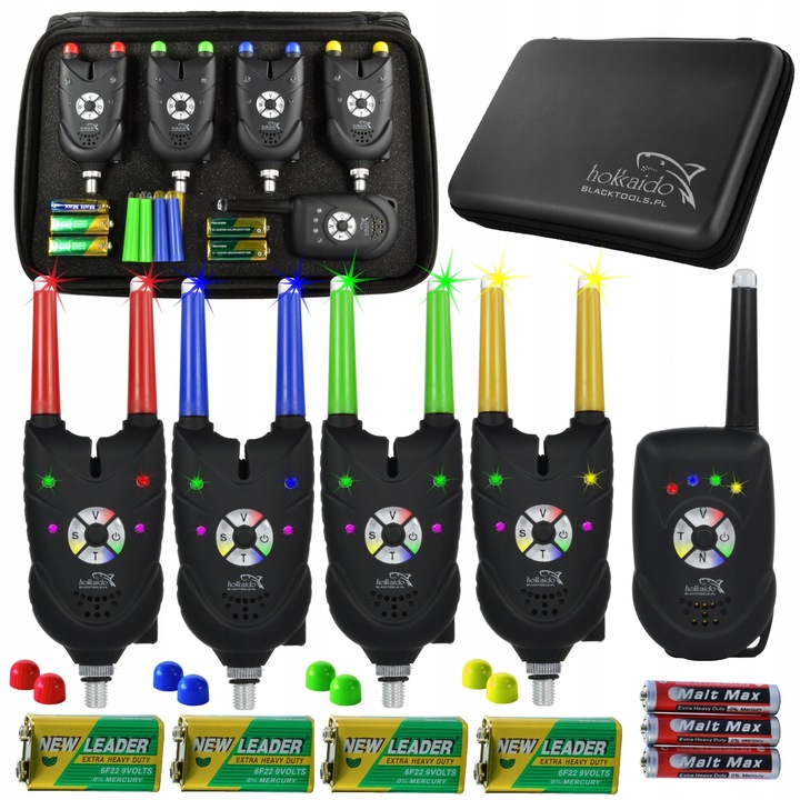 ZESTAW SYGNALIZATORÓW Z CENTRALKĄ JHA511-4 (4+1)