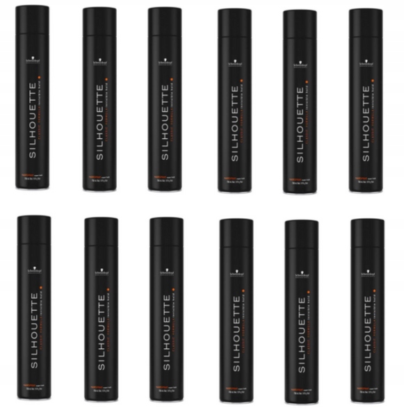 Schwarzkopf Silhouette Super Hold Bardzo mocny lakier do włosów 750ml