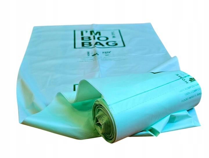 WORKI NA ODPADY BIO KOMPOSTOWALNE BIODEGRADOWALNE 20L 100szt