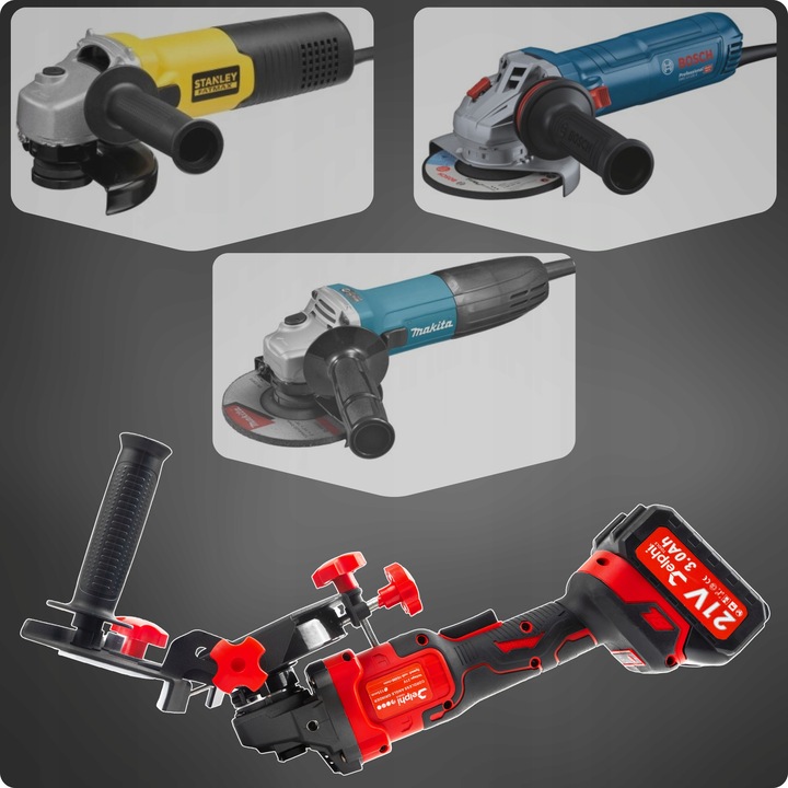 SLIDER PRZYSTAWKA SZLIFIERKI KĄTOWEJ DO CIĘCIA GRESU PŁYTEK pod KĄTEM 45°