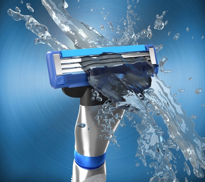 8x ORYGINAŁ WKŁADY OSTRZA DO MASZYNKI GILLETTE MACH3 MACH 3 NOŻYKI GOLENIA