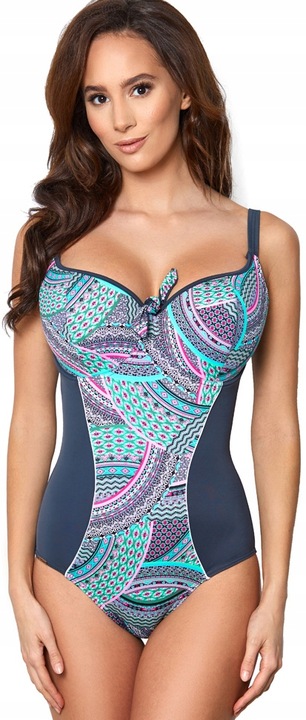 STRÓJ KĄPIELOWY JEDNOCZĘŚCIOWY WYSZCZUPLAJĄCY 46H