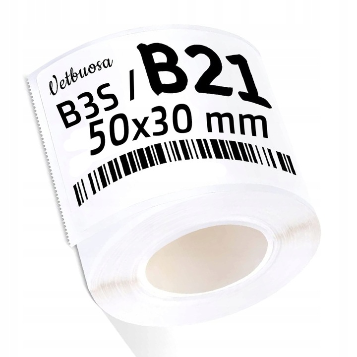 NIIMBOT B21 B3S Etykiety Naklejki 50*30mm