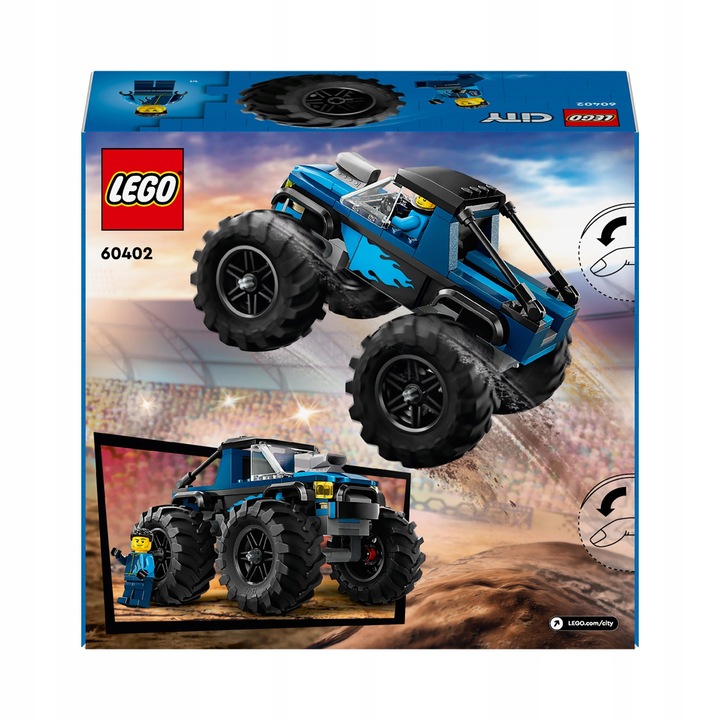 LEGO City Niebieski monster truck 60402