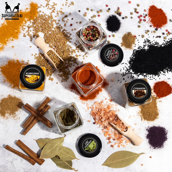 24x POJEMNIKI NA PRZYPRAWY DŻEM SŁOICZKI SZKLANE SŁOIKI 120 ml 80x