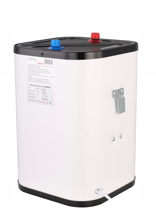 ELEKTRYCZNY OGRZEWACZ WODY 15L GÓRNY PODUMYWALKOWY PODGRZEWACZ BOJLER 2000W