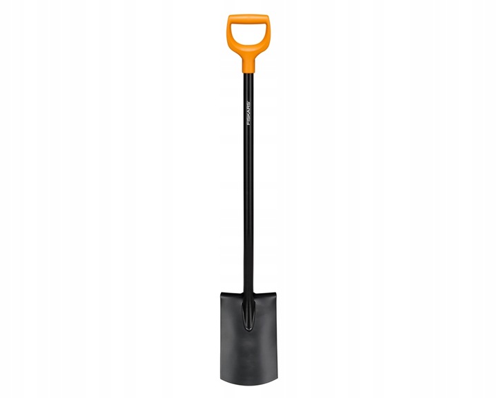Zestaw: Szpadel prosty Solid + Grabie do liści M Solid Fiskars