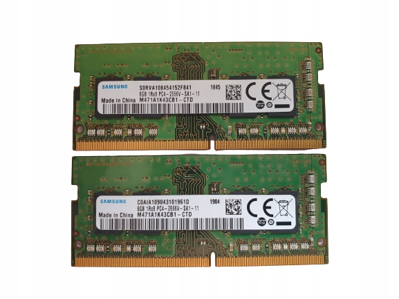 PAMIĘĆ 16GB 2X8GB DDR4 SO-DIMM PC4 2666V 21300S