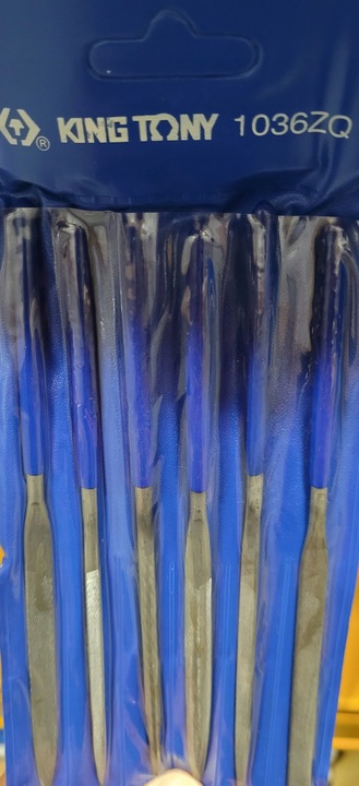 King Tony zestaw pilników do metalu x6 160mm 1036Z