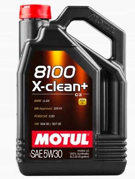 MOTUL 8100 X-CLEAN+ 5W30 C3 5L